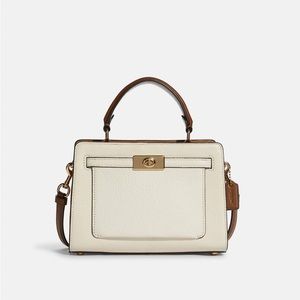 NWT Coach Mini Lane Top Handle / Crossbody In Colorblock